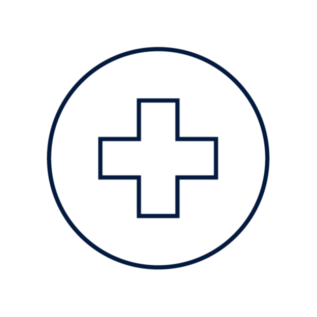 A company health insurance scheme covered at 90%