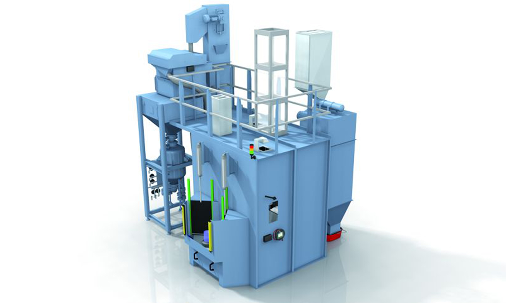 Airblast and wet blasting equipment