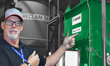 Sand Reclamation Test Program