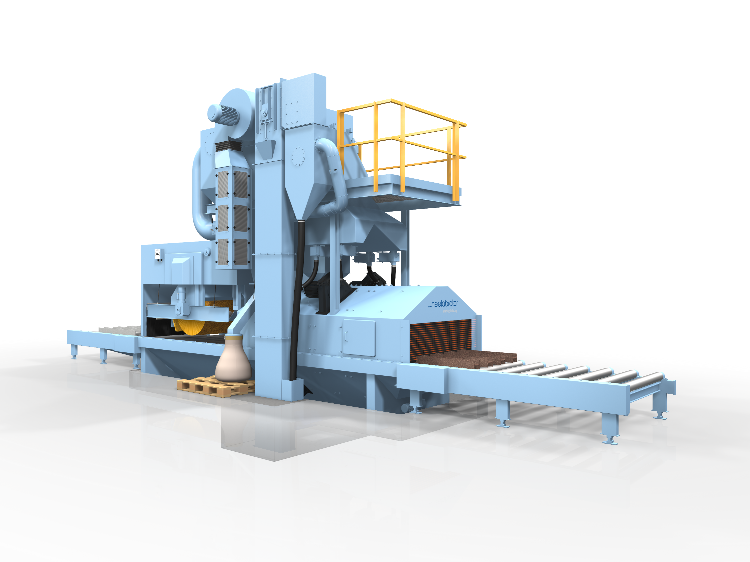 Roller Conveyor Machines | Wheelabrator