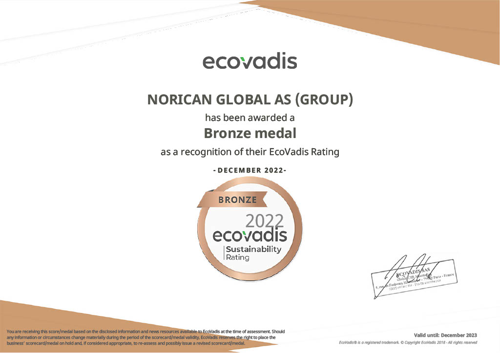 EcoVadis | Norican