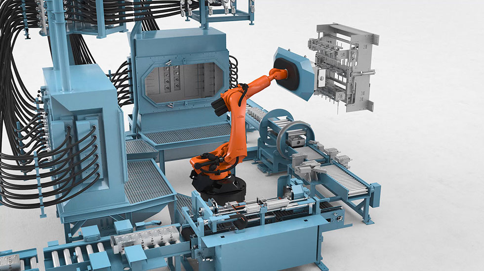 IDS Internal Cleaning Airblast Machine