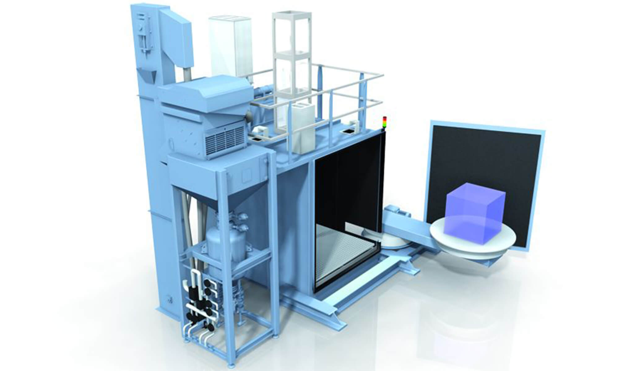 Airblast and wet blasting equipment