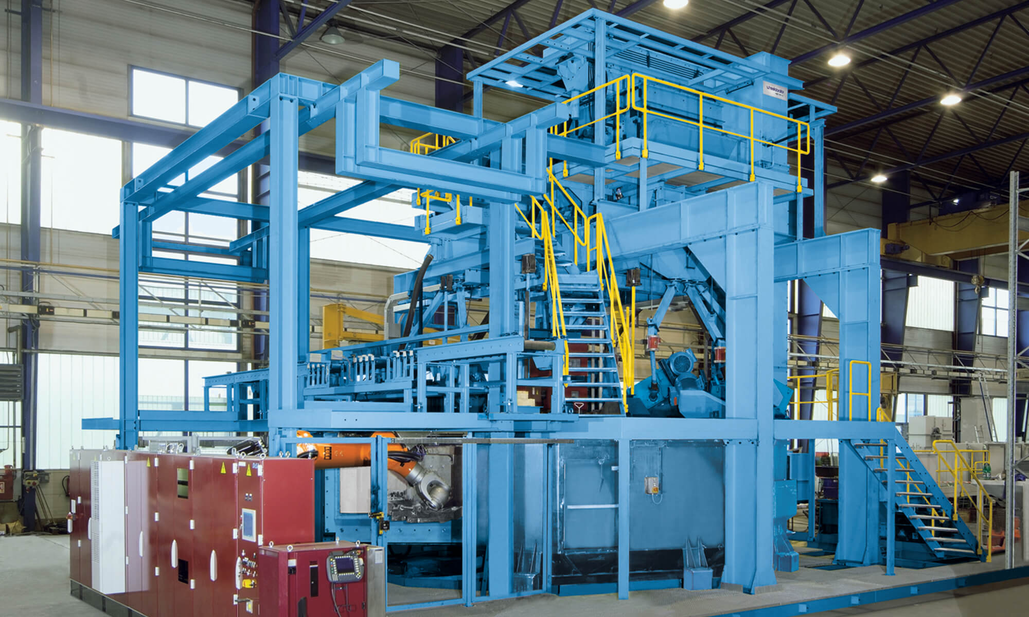 Shot blasting machines