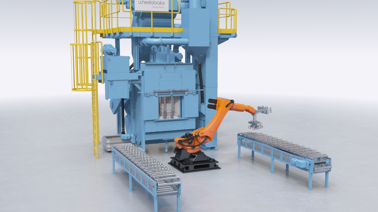 Stress Spring Peening Machine (SRS)