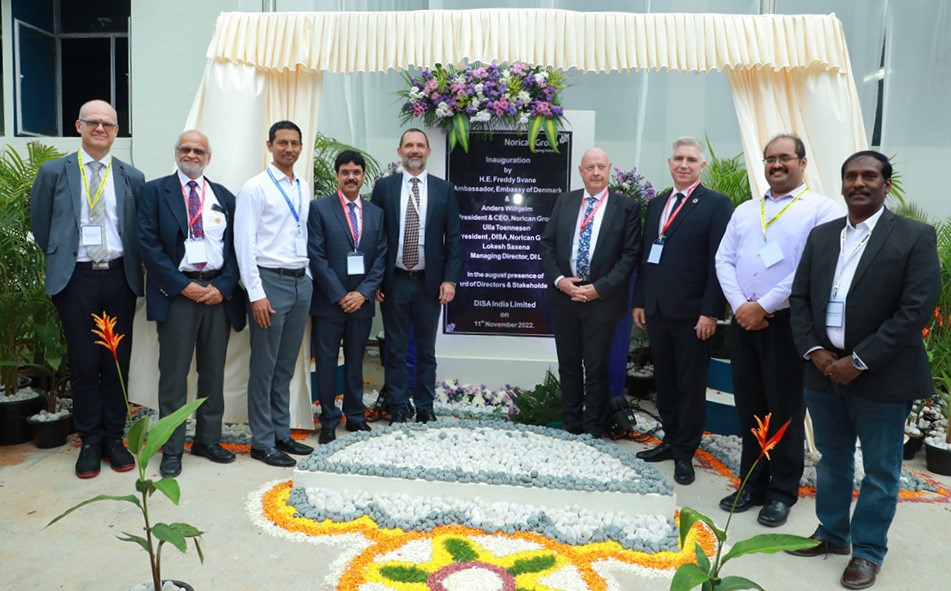 Inauguration of manufacturing facility at DISA India Limited