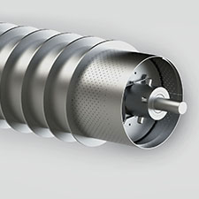 HD rotary screen & augers