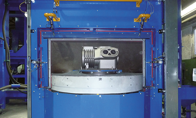 Satellite table machine