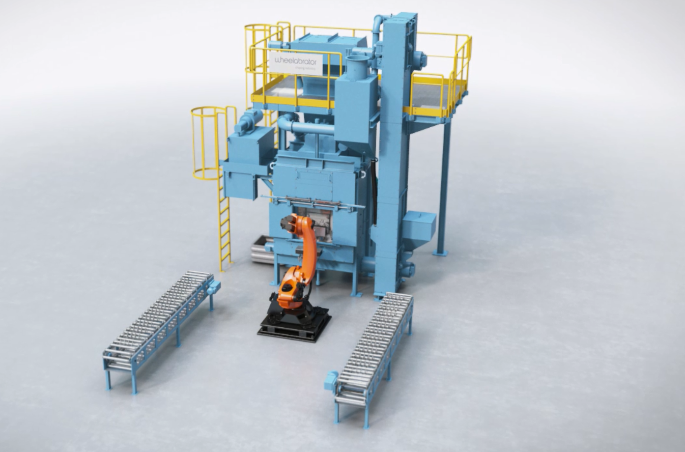 Stress Leaf Spring Peening Machine (SPA) ​​| Wheelabrator