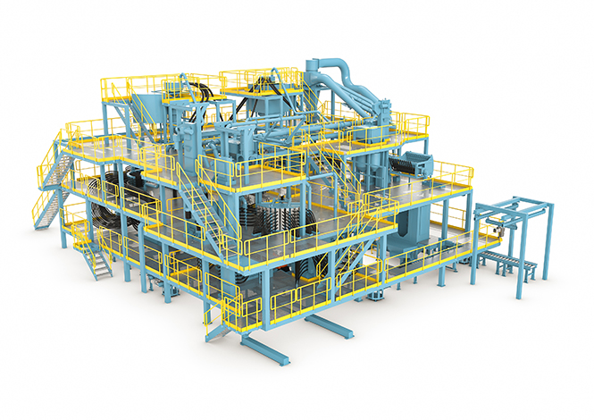 IDS Internal Cleaning Airblast Machine